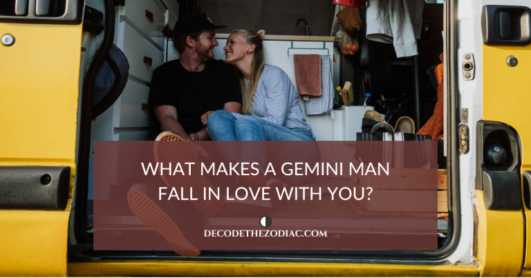What makes a Gemini man fall in love with you?